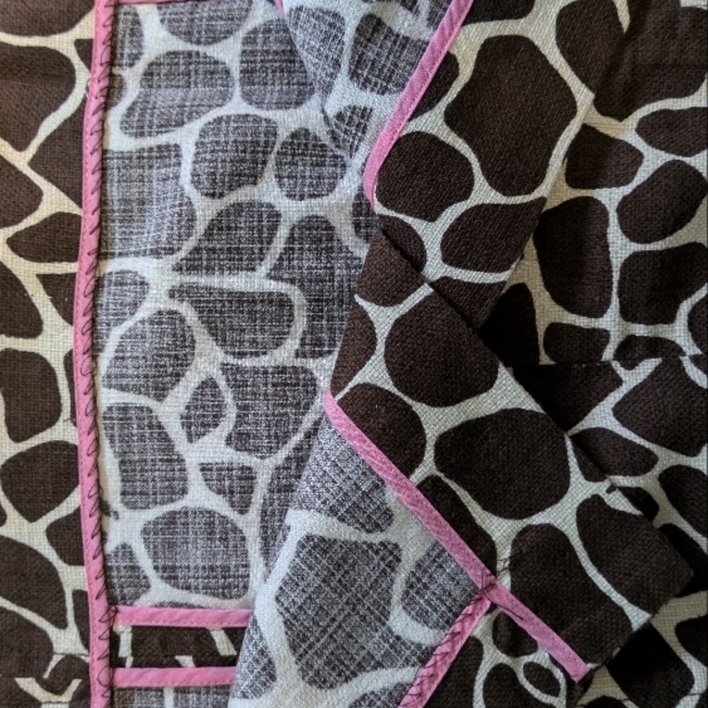Lilly Pulitzer Giraffe Print High-Waist Cotton Skirt - Picture 2 of 9